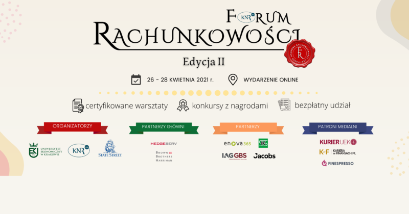Rusza II Forum Rachunkowości!
